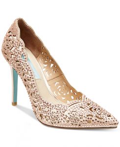 Blue by Betsey Johnson Elsa Evening Pumps from Macy’s