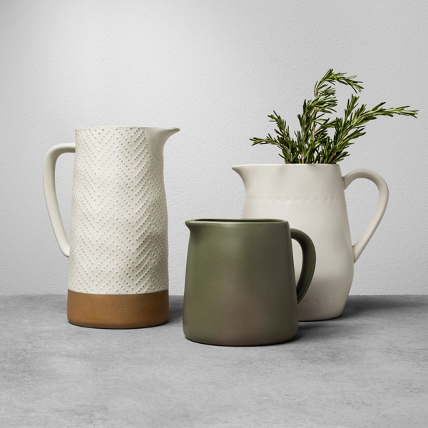 Hearth & Hand™ with Magnolia Stoneware Pitchers