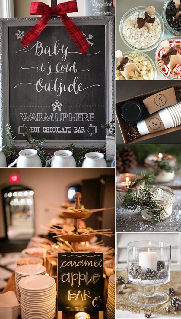 Baby It’s Cold Outside Bridal Shower Décor, Food, and Favors