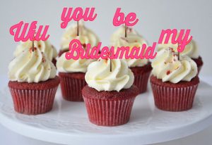 Fun Ways to Ask Your Bridesmaids | Cupcakes