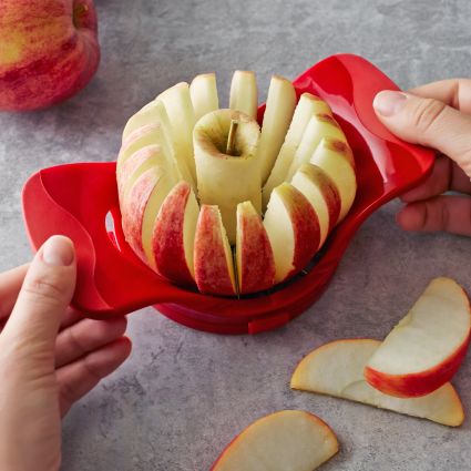 Sur La Table Amco Dial-a-Slice apple slicer | Baby food tools 