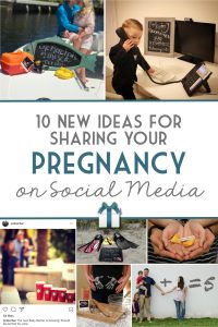 10 New Ideas for Sharing Your Pregnancy on Social Media