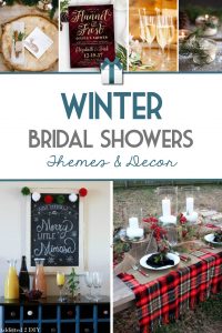 Winter Bridal Shower Themes and Ideas