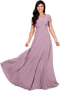 Affordable Bridesmaid Dresses | Sexy Cap Sleeve Gown