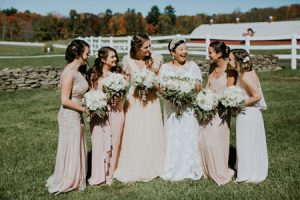 Neutral Bridesmaid Dresses from Macy’s