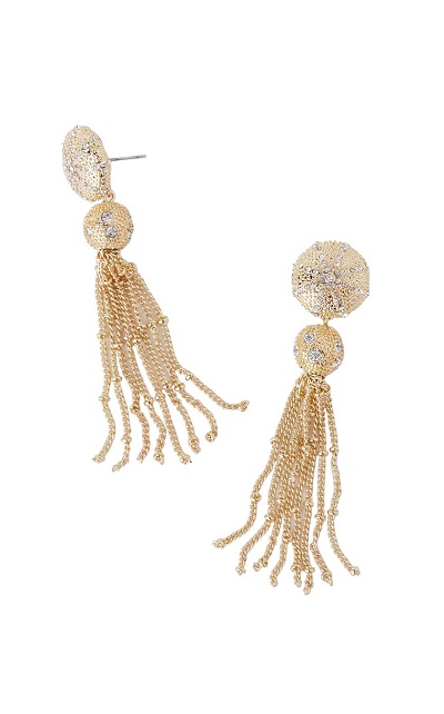 Lilly Pulitzer Sand Dune Tassel Earrings