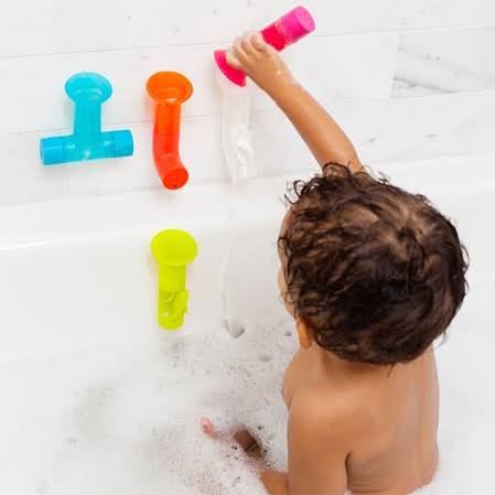 Boon Pipes building bath toy set