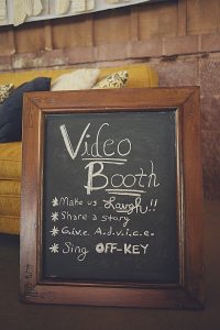 Video booth Wedding Guestbook Alternatives for the Non-Traditional Couple