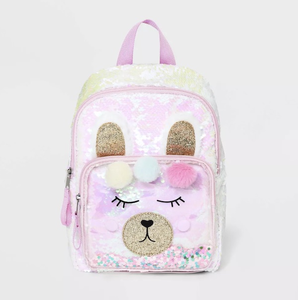 glitter backpack