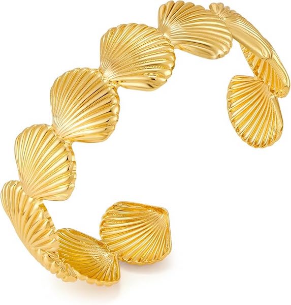 Seashell Cuff via Amazon