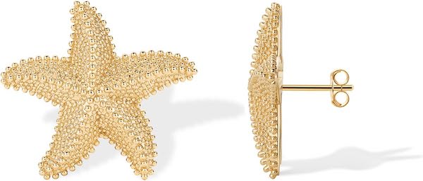 Starfish Earrings via Amazon