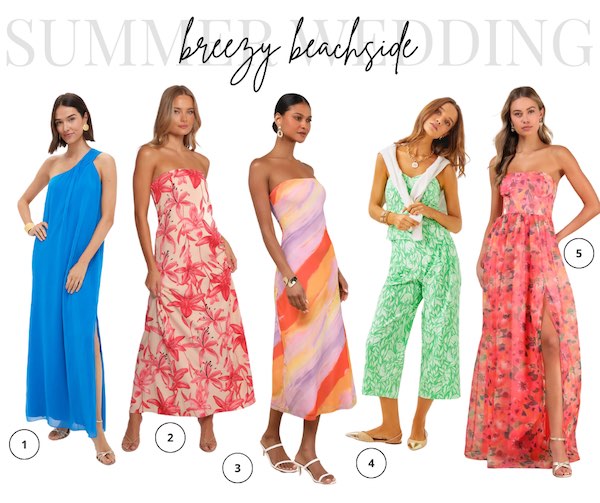 Summer Daytime Beach Wedding Lookbook