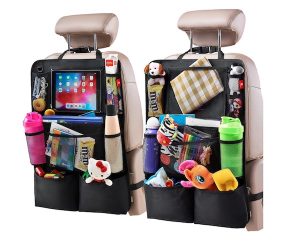 Backseat Organizer via Amazon