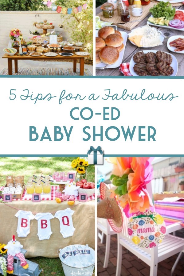 Co-ed baby showers are trending, and we've got five tips to make sure yours is fabulous!