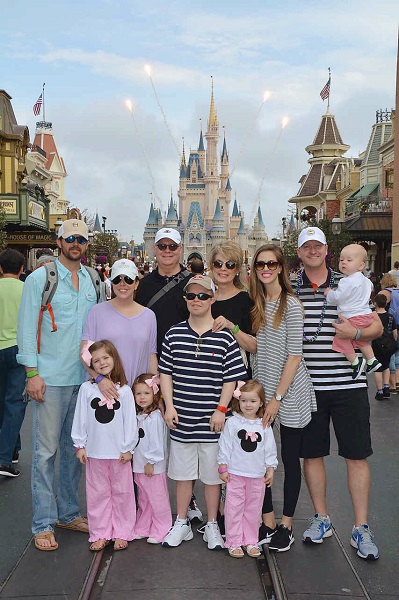 Cinderella’s castle and fireworks at Walt Disney World