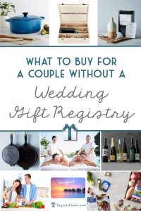 Wondering what to buy for a couple without a wedidng registry? Check out these awesome wedding presents!