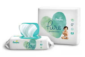 Pampers Pure Collection Diapers and Wipes