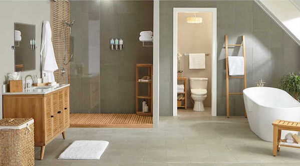 When it comes to bathroom style, Wamsutta stacks up. Bed Bath & Beyond.