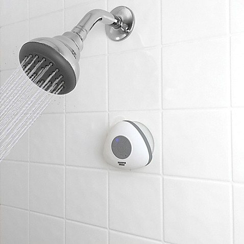 Sharper Image Bluetooth Shower Speaker White | Spa Bathroom Tips