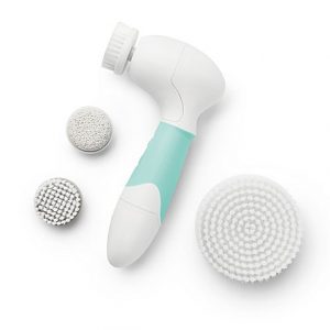 Vanity Planet Spin for Perfect Skin Perfect Skin Face Body Cleansing Brush | Spa Bathroom Tips