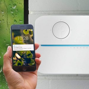 Top Smart Home Items For Your Wedding Registry | Rachio Smart Lawn Sprinkler Controller