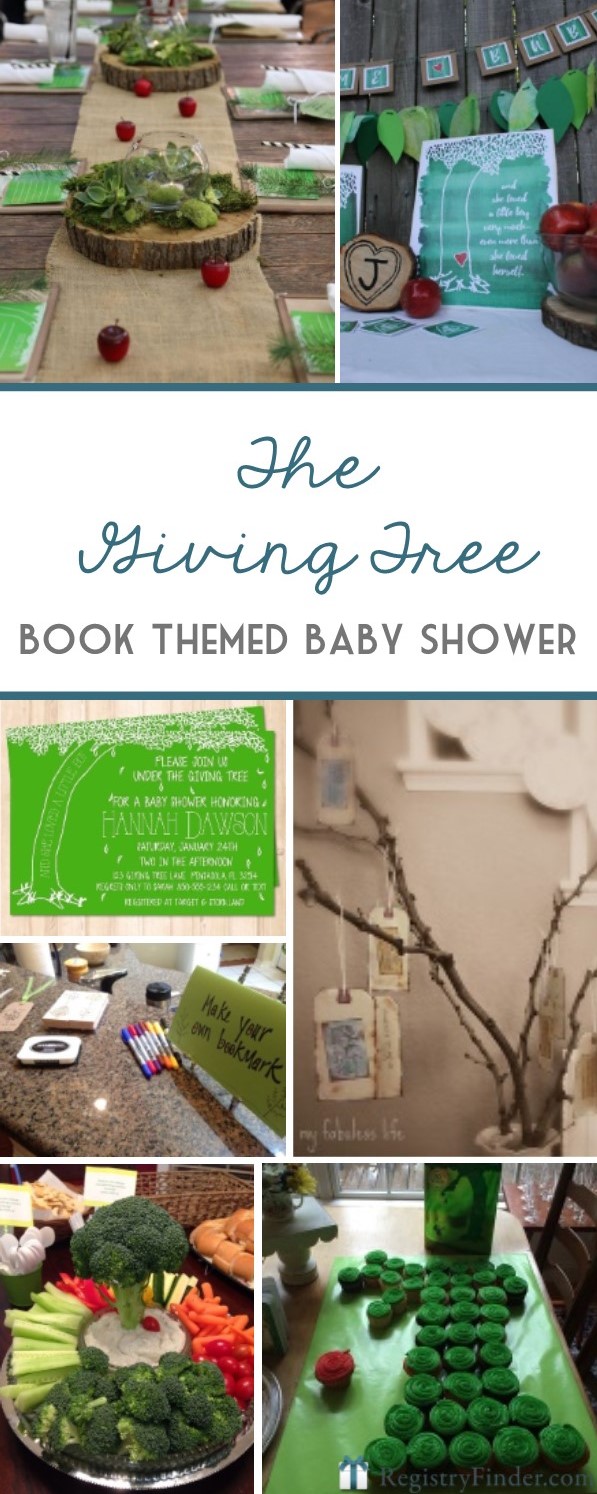 Book Themed Baby Shower Inspiration | The Giving Tree