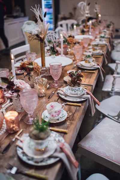 Floral High Tea Baby Shower