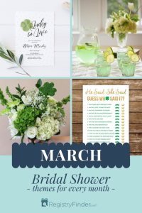 March Bridal Showers