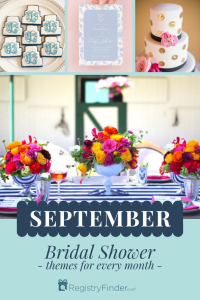 September bridal shower