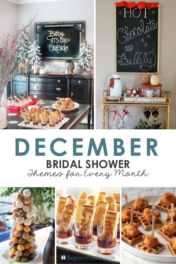 December Bridal Shower Ideas by RegistryFinder.com