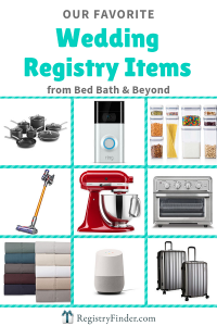 Top 20 Wedding Registry Items from Bed Bath & Beyond