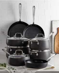 All-Clad Hard-Anodized 13-Pc. Cookware Set