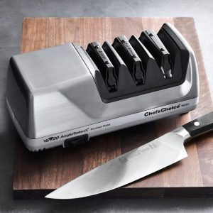 Even the most expensive knife needs a proper sharpening, which makes an electric sharpener a fabulous gift for any marriage.