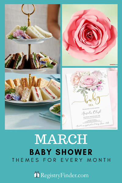 Baby Showers For Every Month In Five Steps | March: Tea Party