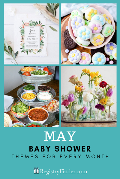 Baby Showers For Every Month In Five Steps | May: May Flower Fiesta