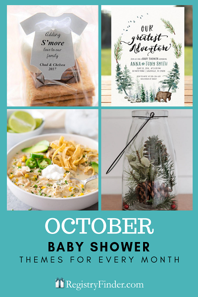 Baby Showers For Every Month In Five Steps | October: The Great Outdoors