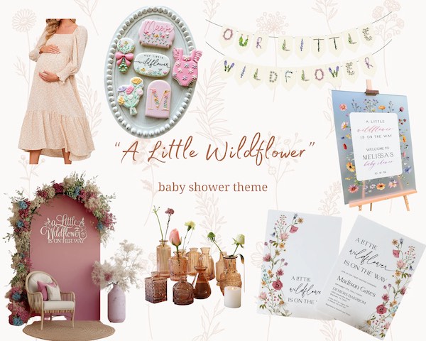 A Little Wildflower Baby shower