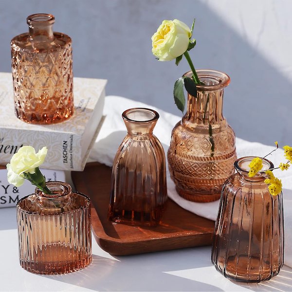 Ambr Glass Vases