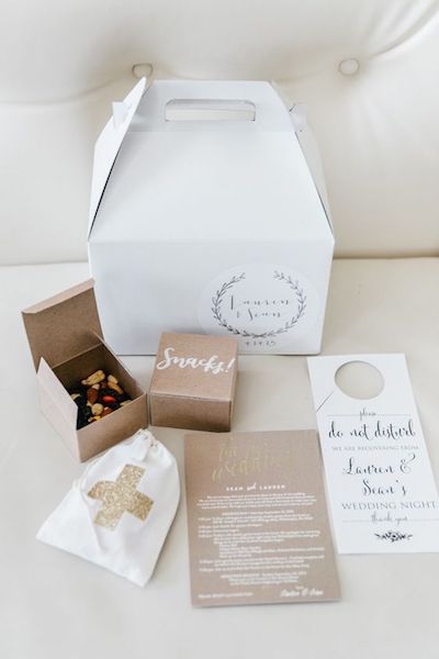  Florida wedding favors, Florida wedding welcome bags