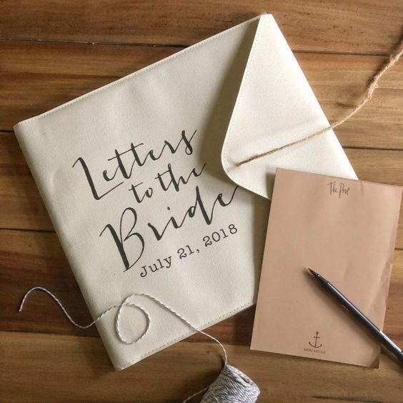 Meaningful Gifts from Bridal Party | Notes for the Bride