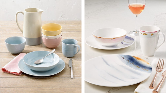 register for dinnerware