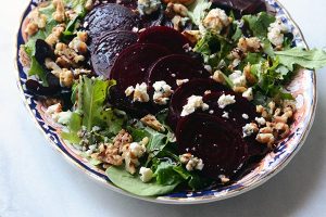 Roasted Beet and Blue Cheese Salad