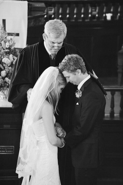 Honoring lost loved ones at wedding with a moment of silence