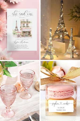 Paris in Springtime Bridal Shower Theme