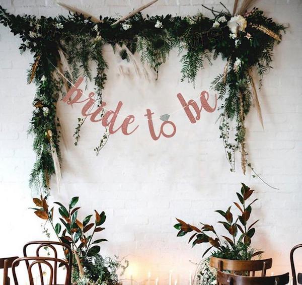 Bride to be banner | bridal shower banner | bridal shower decor etsy