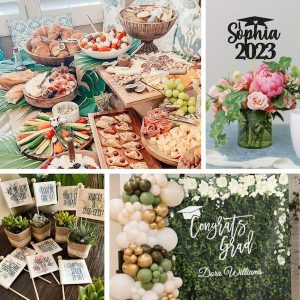 Grad Party Menu Ideas - Away They Grow!