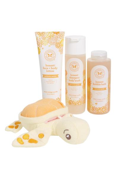 Baby Registry Must-Haves for the Sustainable Mom-To-Be | The Honest Company Bubble Bath Set