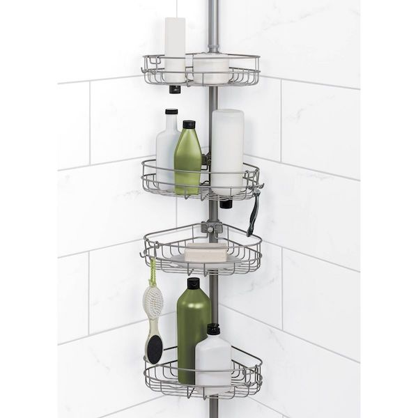 tension shower caddy