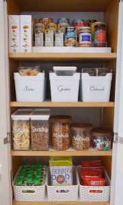 stock your pantry before baby arrives