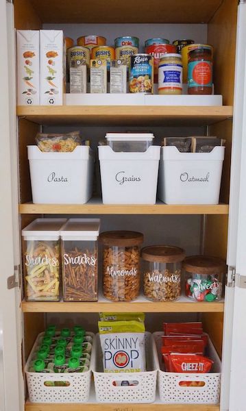 stock your pantry before baby arrives 